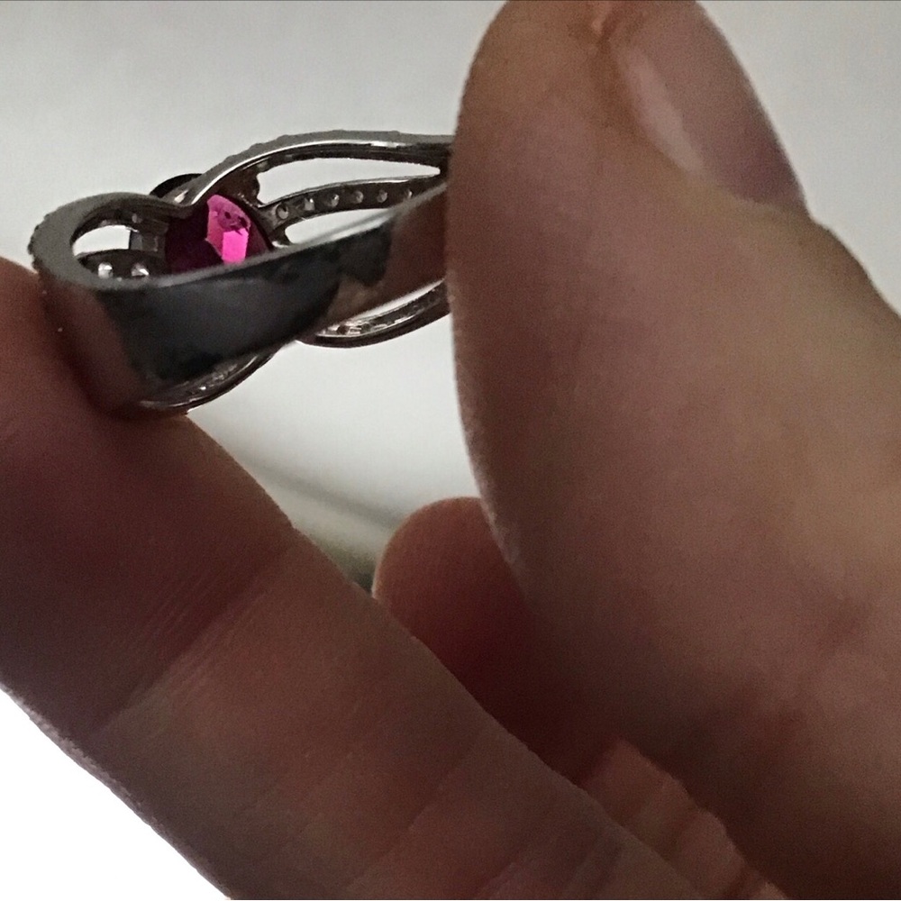 JTV Raspberry Garnet Ring - Picture 3 of 3